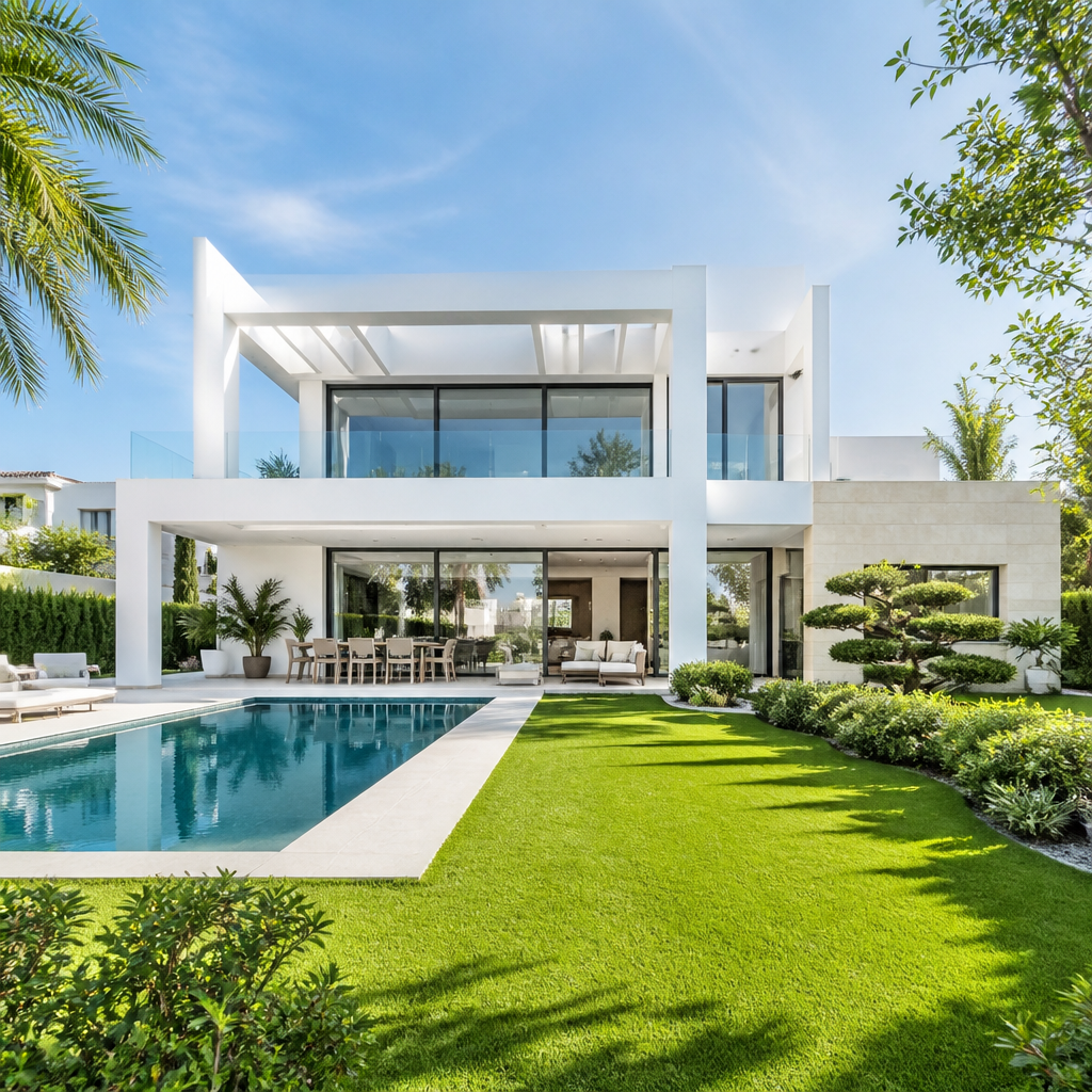 Moderne Neubau-Villa
